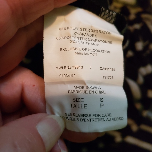 Nwt Motherhood Maternity Tunic  size Small - Picture 5 of 5